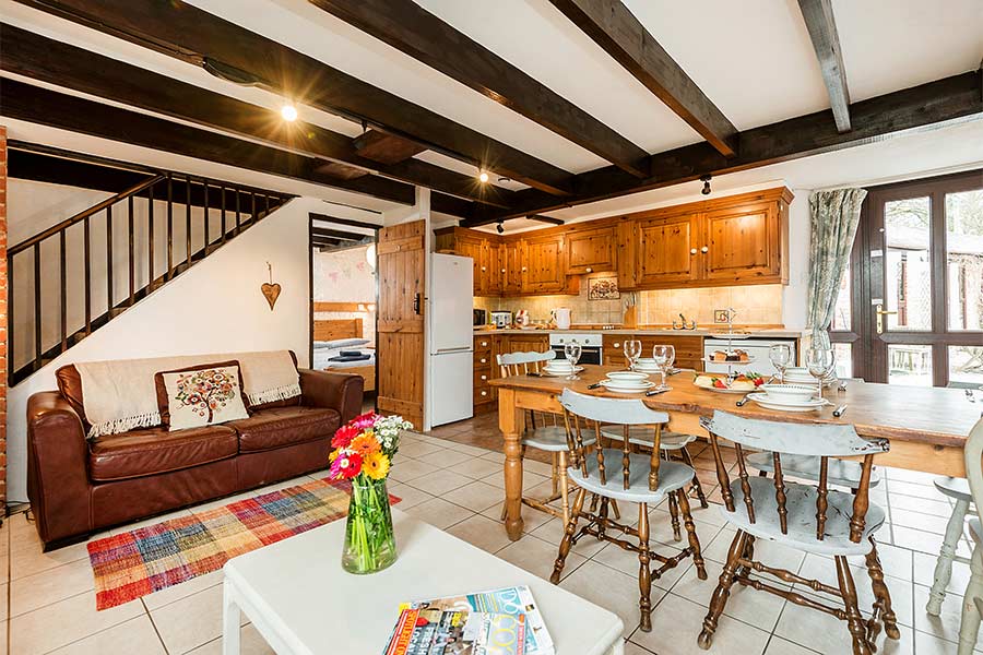Comfortable Living Area in Hayloft