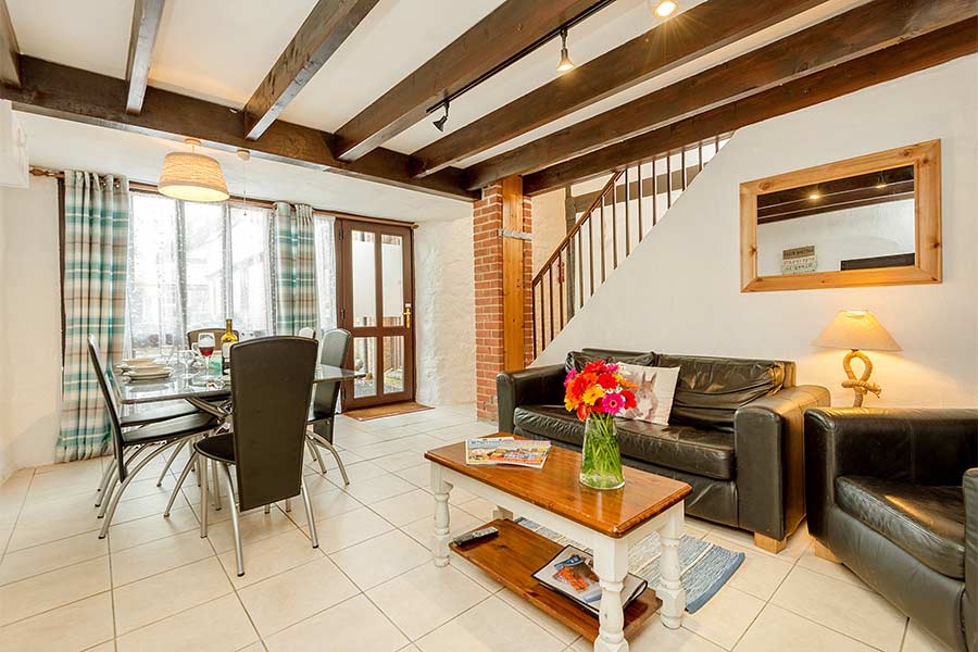 Living Area in Squirrels Drey